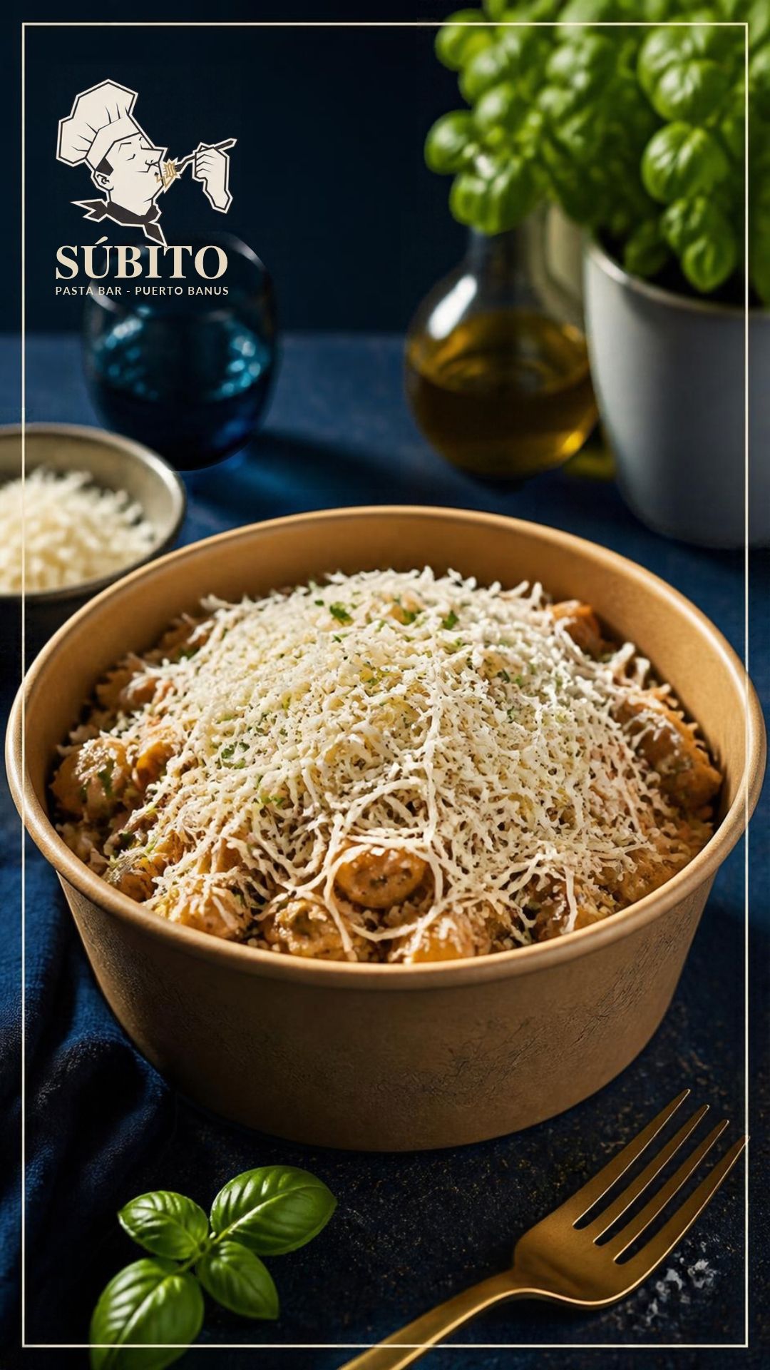 Rigatoni al Pesto